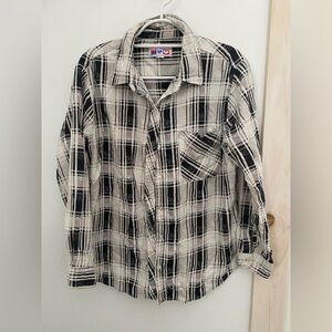 Vintage American Sweetheart Flannel Shirt Sz. L